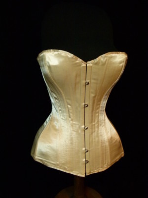 Gold coloured corset